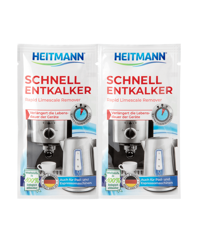 Порошок від накипу HEITMANN Schnell-Entkalker, 2 x 15 г