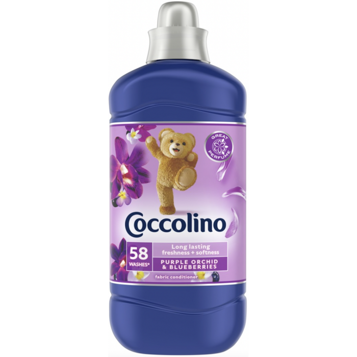 Ополіскувач Coccolino Creations Purple Orchid & Blueberries, 1450 мл (58 прань)