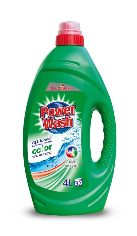 Гель для прання Power Wash Color, 4 л (92 прань)