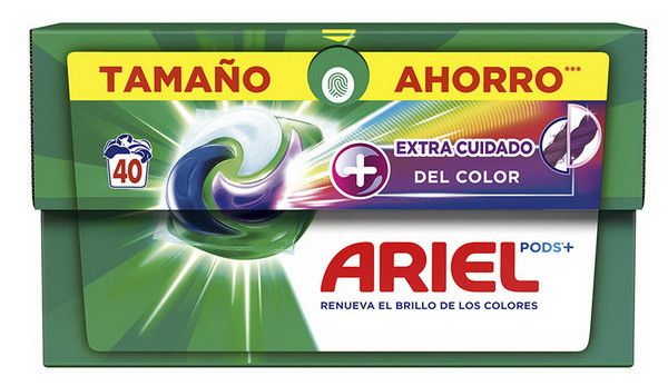 Капсули для прання кольорової білизни  Ariel Pods+ Extra Cuidado Del Color, 40 шт