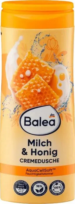 Гель для душу Balea Milch & Honig (Молоко і мед), 300 мл