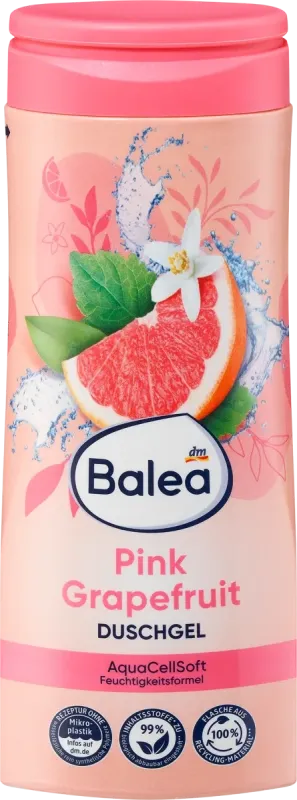 Гель для душу Balea Pink Grapefruit (Рожевий грейпфрут), 300 мл