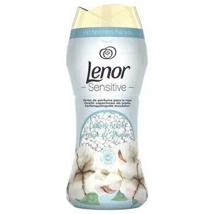 Ополіскувач для прання в гранулах  Lenor Sensitive Cotton Fresh, 210 гр