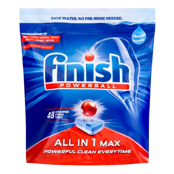 Таблетки для посудомийних машин Finish All in 1, 48 шт