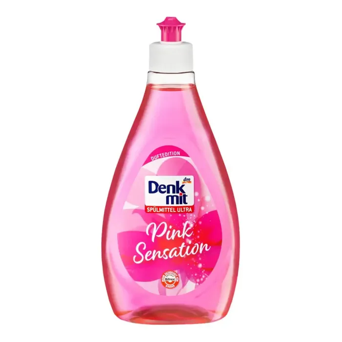 Засіб Denkmit Pink Sensation Spulmittel Ultra для посуду, 500 мл