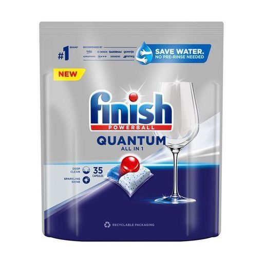 Таблетки для посудомийних машин Finish Quantum All in 1, 35 шт