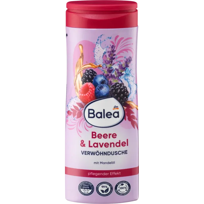 Гель для душу Balea Beere & Lavendel (Ягоди та Лаванда), 300 мл