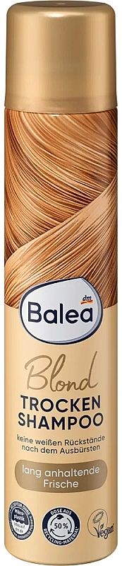 Сухий шампунь для світлого волосся Balea Blond Trocken Shampoo, 200 мл