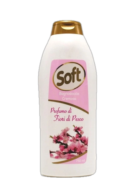 Гель для душу Soft Fiori di Pesco(Персикові квіти), 750мл